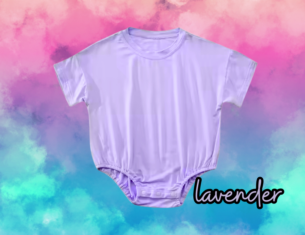 bubble baggy rompers blank