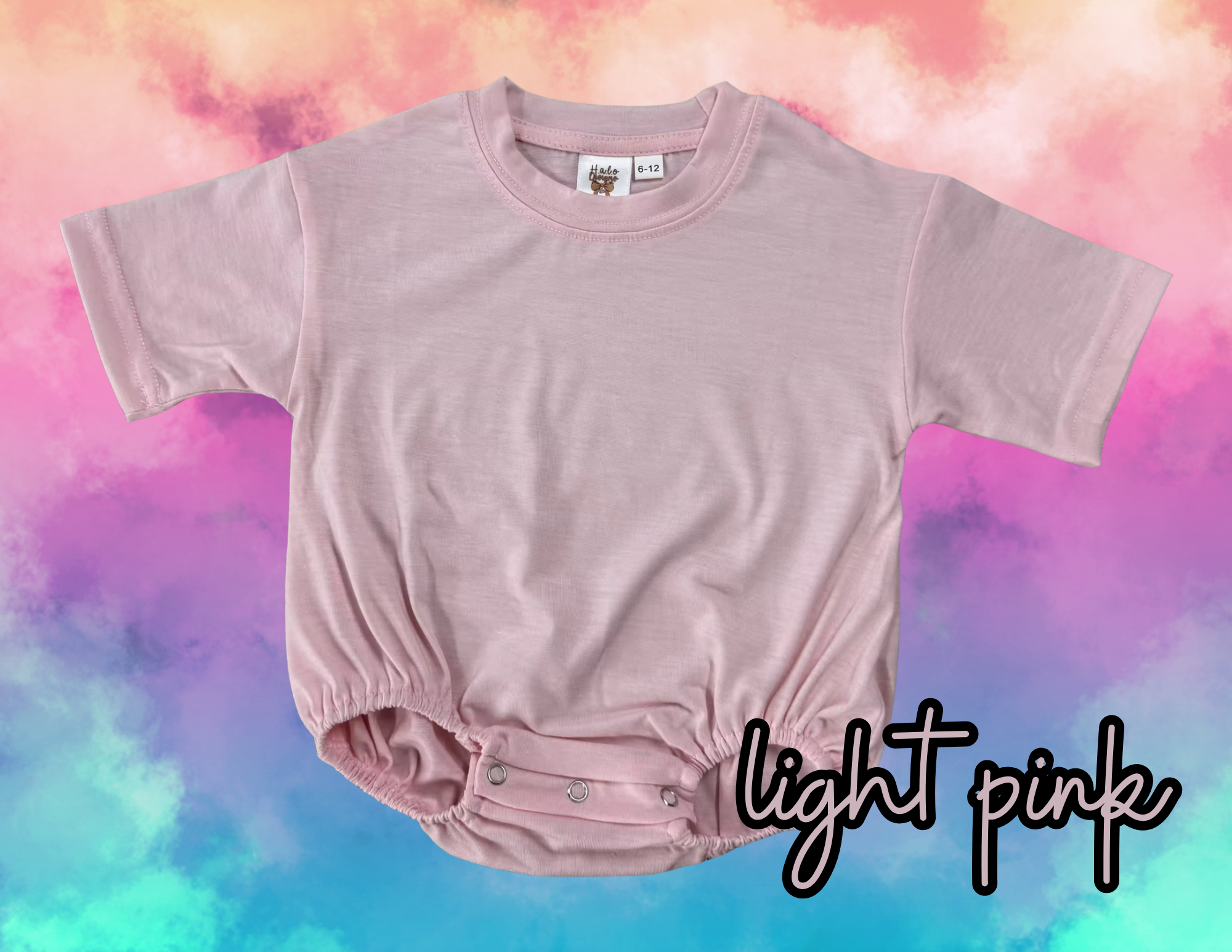 bubble baggy rompers blank