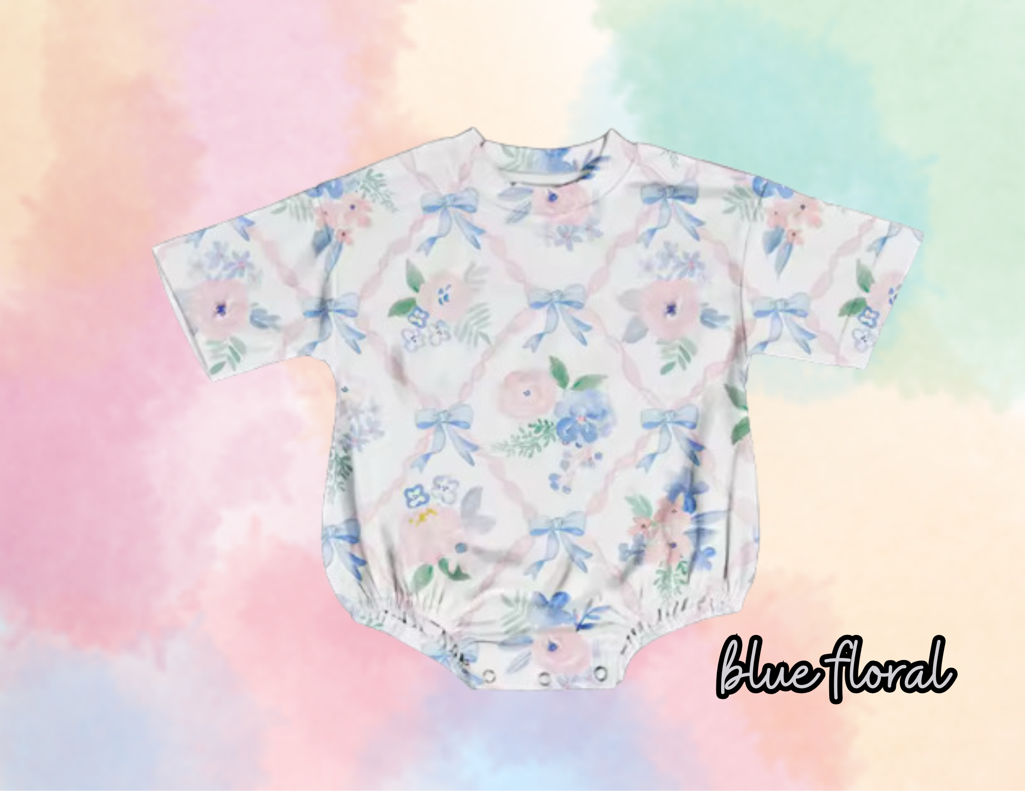 baggy print bubble blank