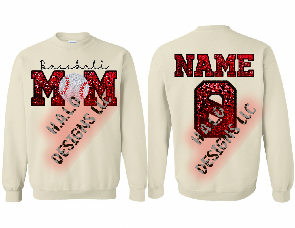 Sport mom crewneck