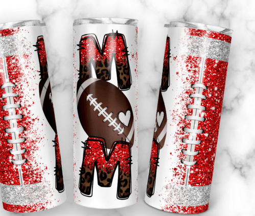 football mom tumbler