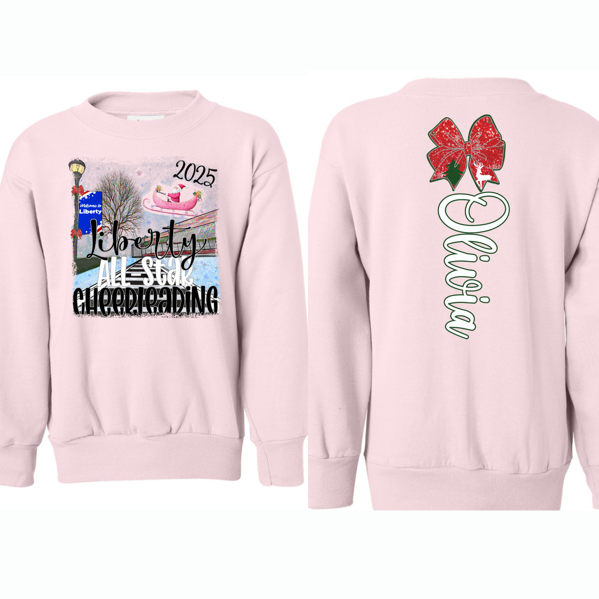 Liberty all stars Christmas sweatshirt