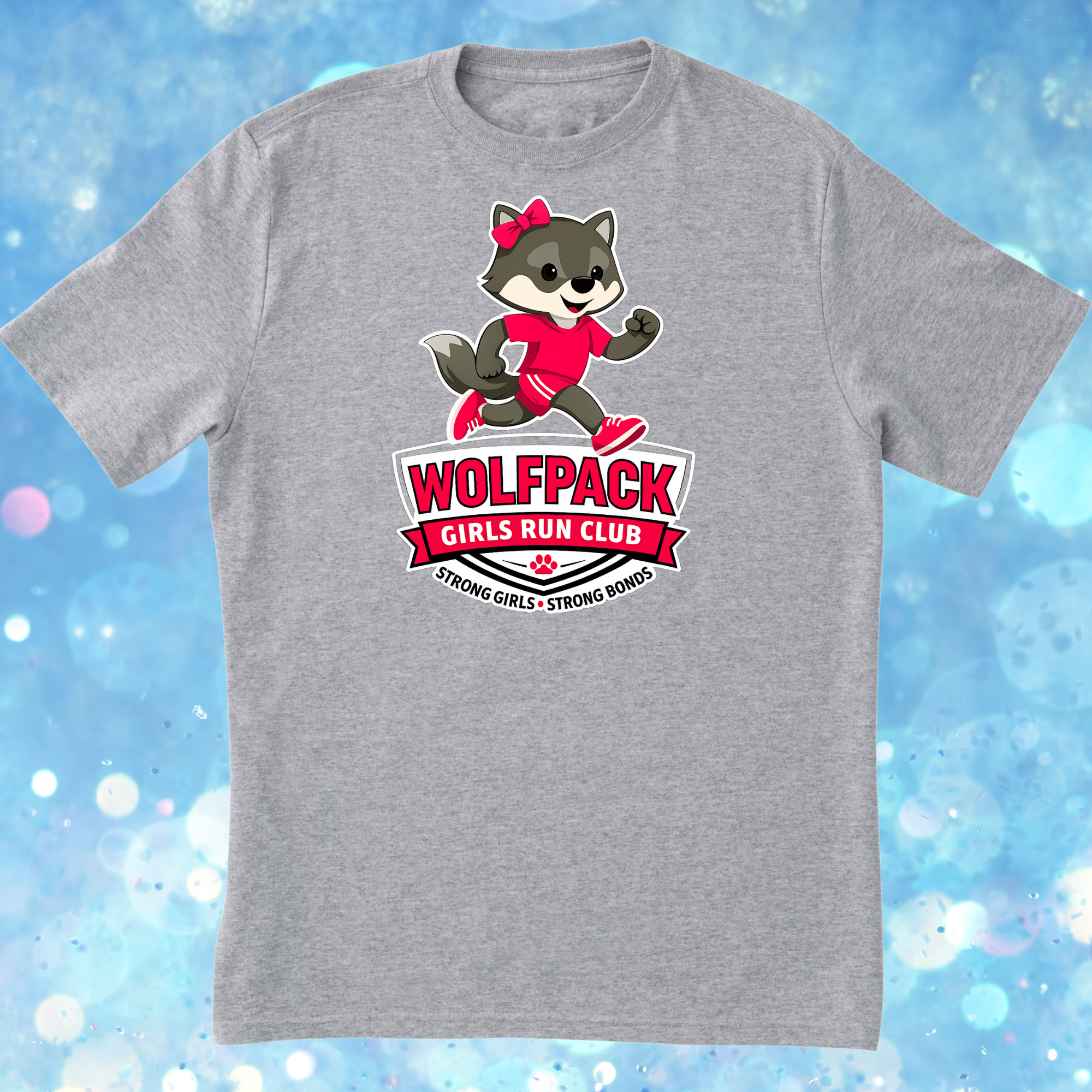 LPS girls run club tshirt